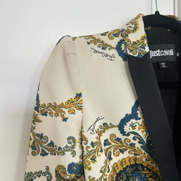 Just Cavalli Paisley Blazer Vintage 2000’s - Picture 4 of 4